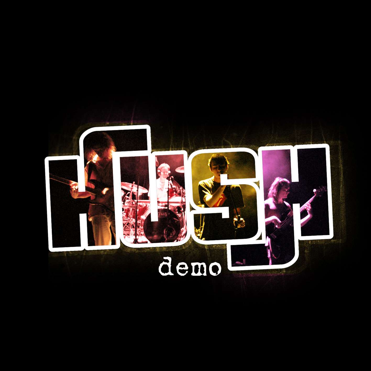 pochette avant de CD avec le logo du groupe