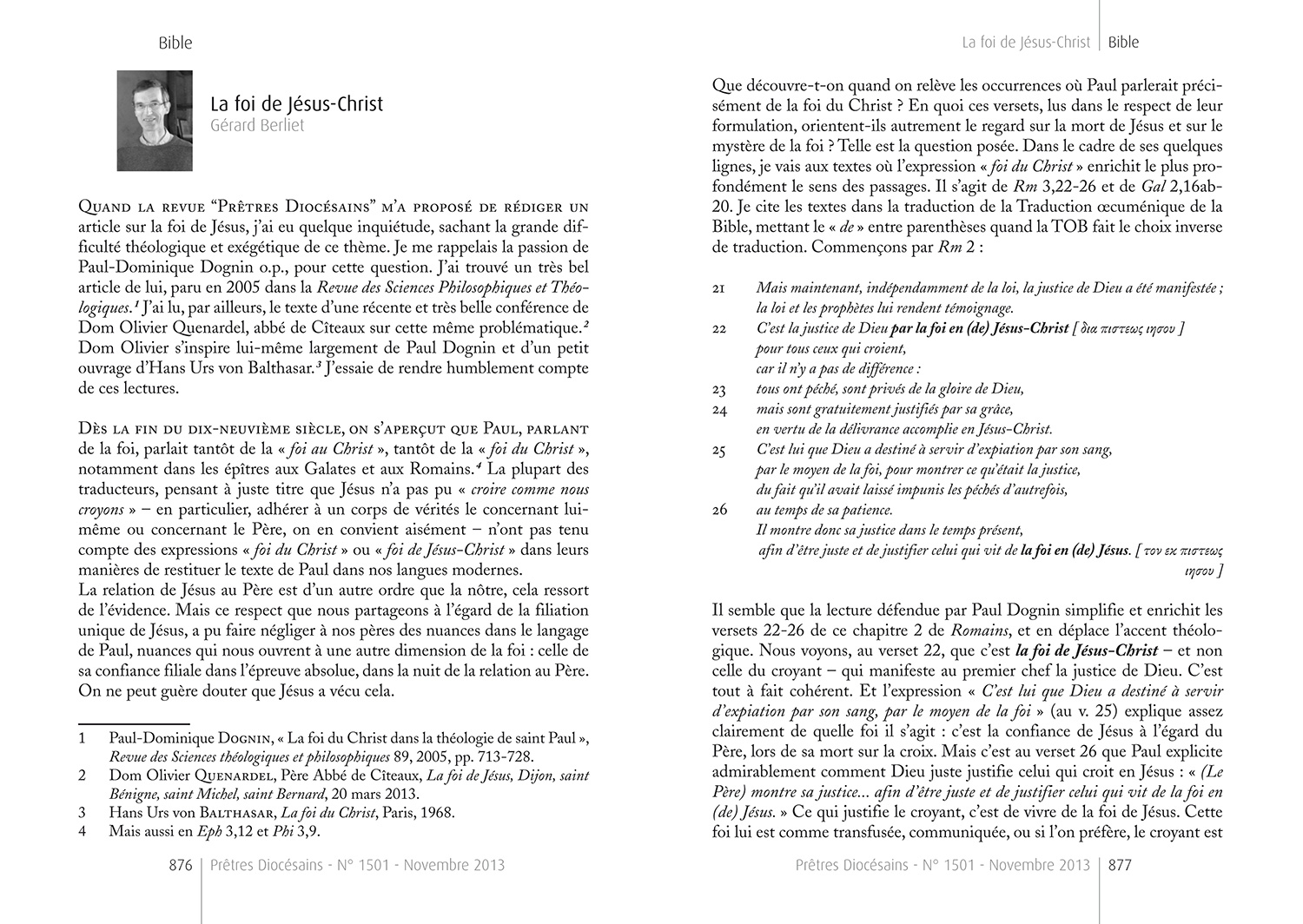 double-page d'un début d'article