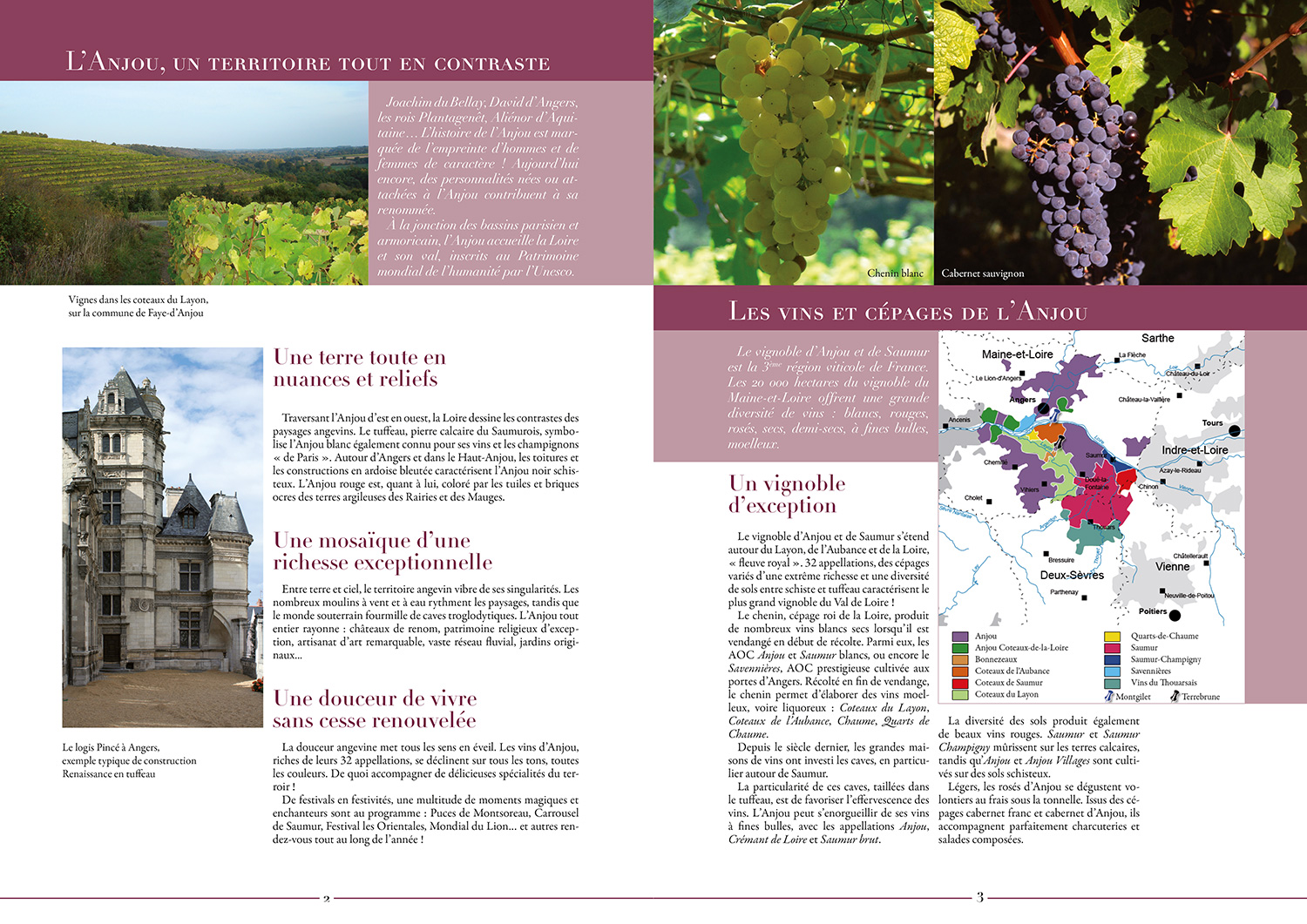 une double-page du livret