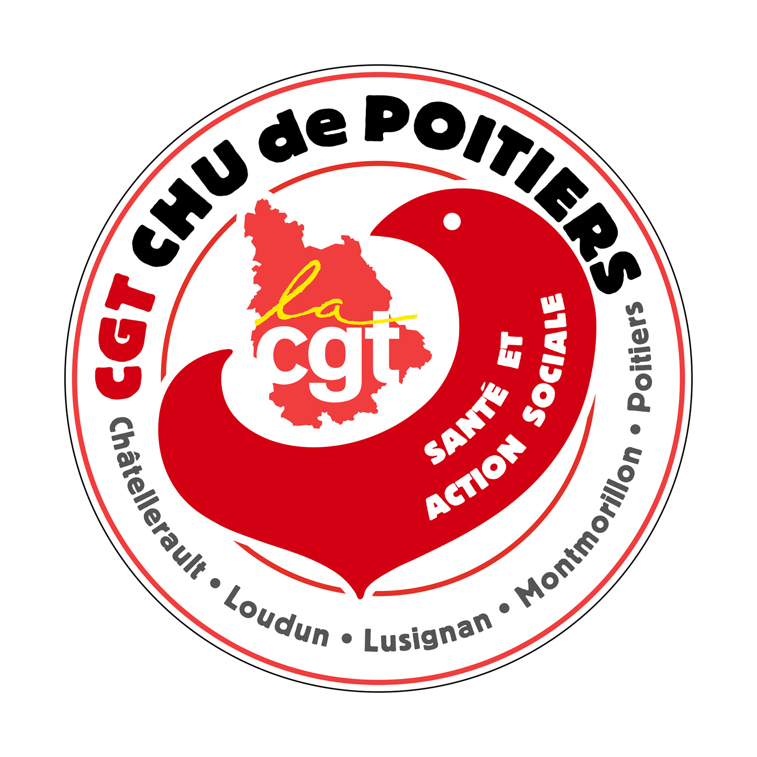logo du syndicat du CHU de Poitiers