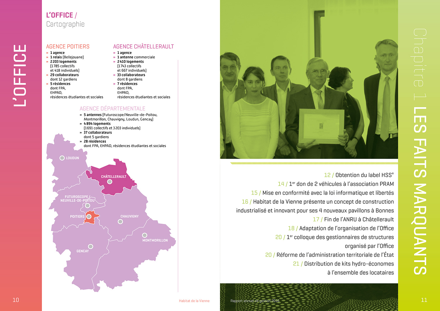 carte et début de chapitre en début de rapport