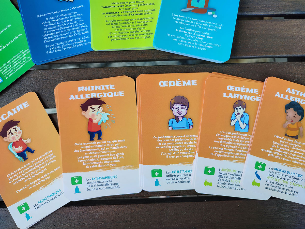 zoom sur les cartes symptômes