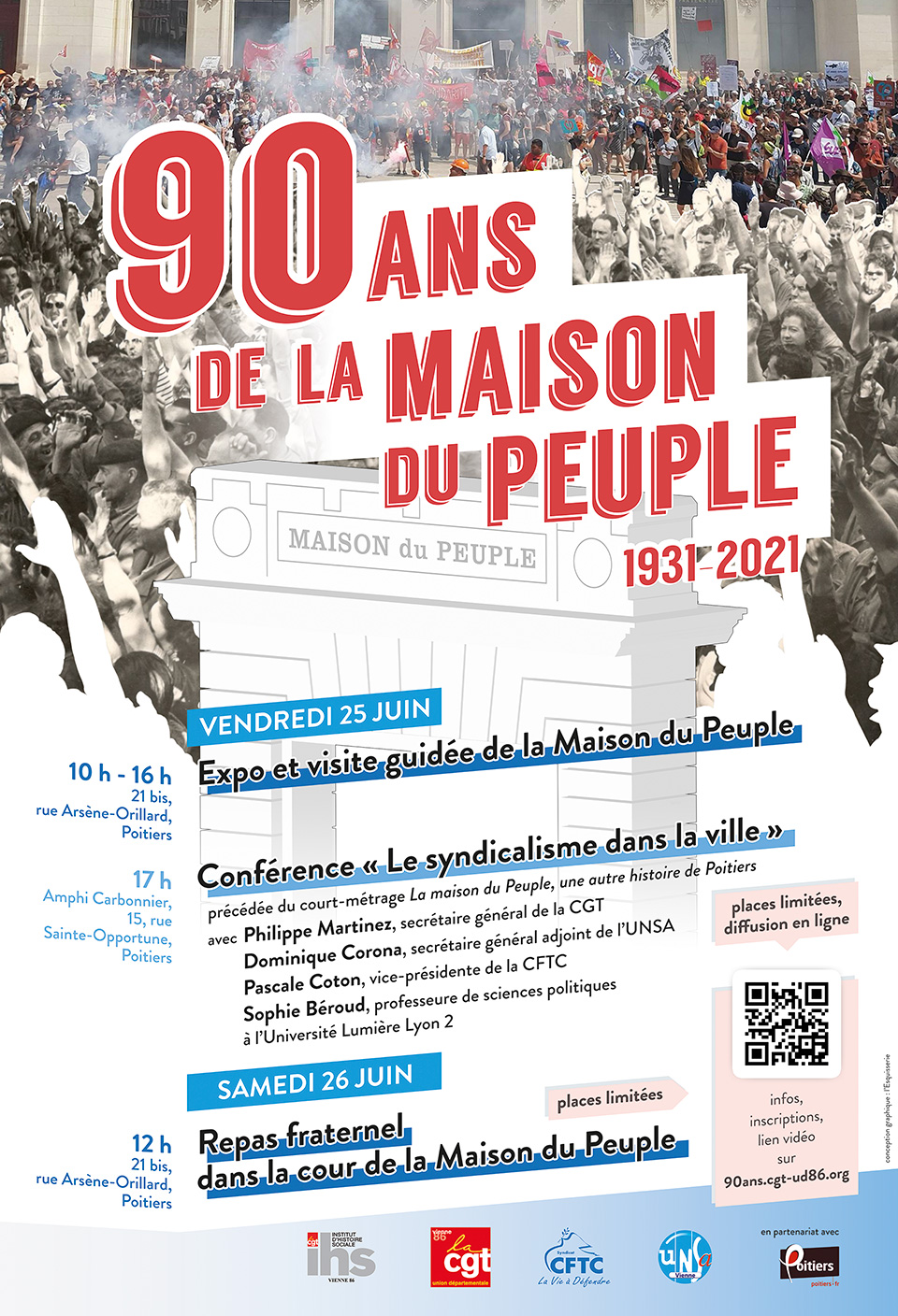 affiche réalisée pour l'événement