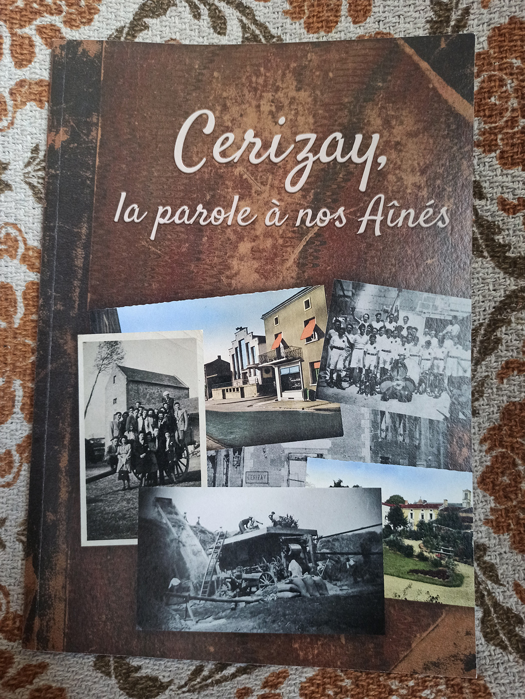 zoom sur la couverture du livre 'Cerizay, la parole à nos aînés'