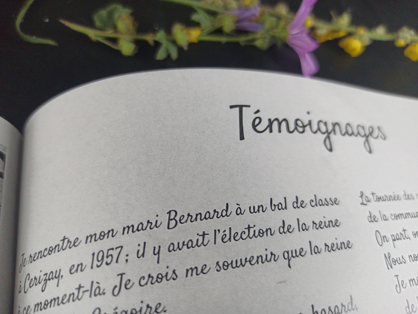 zoom sur un témoignage